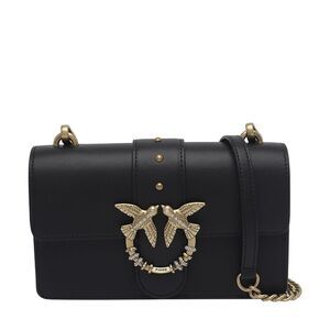 Pinko Women Mini Love One Jewel Buckle Crossbody Bag